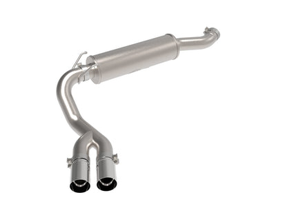 aFe POWER Rebel Series 3.5in SS Cat Back Exhaust w/Pol Tips 19-21 RAM V8-6.4L Hemi