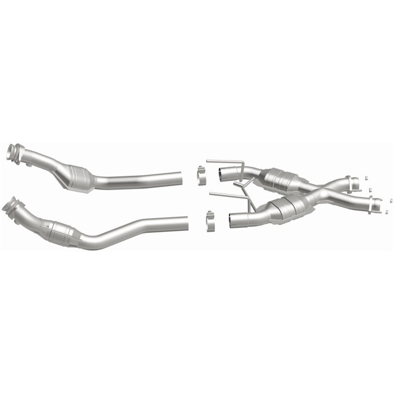 MagnaFlow Conv DF Mustang X-Pipe 86-93 50-Sta