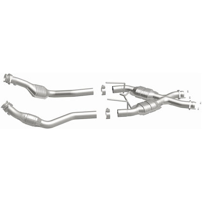 MagnaFlow Conv DF Mustang X-Pipe 86-93 50-Sta