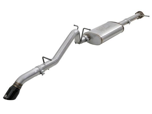 aFe MACH Force-Xp Hi-Tuck 3in. 409 SS C/B Exhaust 15-18 GM Colorado/Canyon L4-2.5L/V6-3.6L - Blk Tip