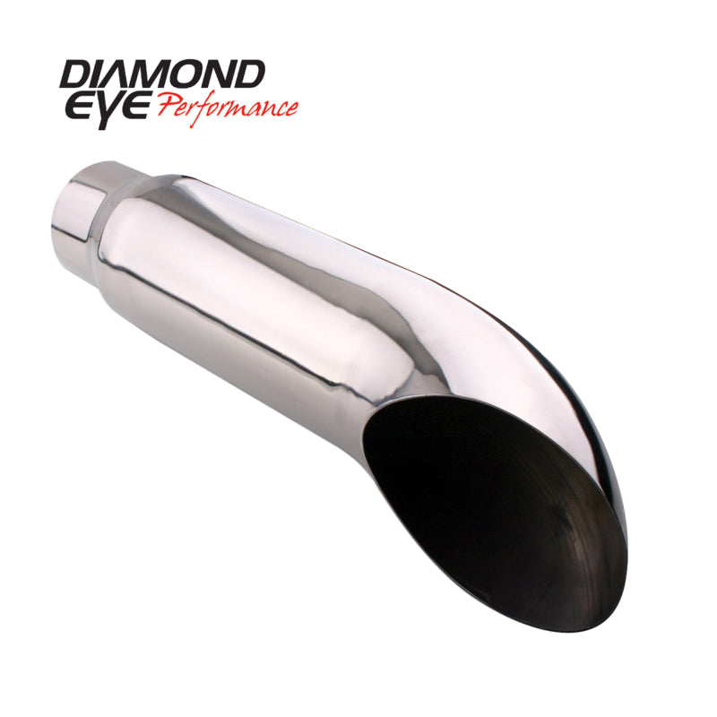 Diamond Eye TIP 5in-7inX18in BOLT-ON ROLLED ANGLE 15-DEGREE ANGLE CUT: EMBOSSED DIAMOND EYE