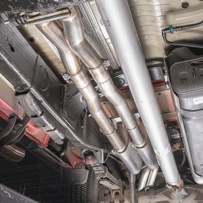 Stainless Works 2020-21 Silverado HD 6.6L Redline Catback Polished Tips