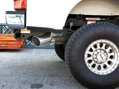aFe MACHForce XP 2017 Ford SuperDuty F-250/F-350 V8 6.2L CC/LB Cat-Back SS 4in. Exhaust System
