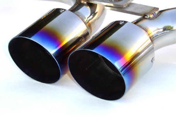 Invidia 03-04 Mini Cooper S 60mm (80mm tip) Titanium Tip Cat-back Exhaust *OVERSIZE SHIPPING*