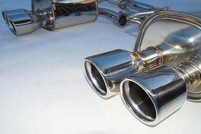 Invidia 11+ STI/WRX Sedan Only 76mm Q300 Stainless Steel Tip Cat-back Exhaust