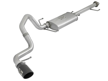 aFe Scorpion 2-1/2in Aluminized Steel Cat-Back Exhaust w/ Black Tips 07-17 Toyota FJ Cruiser V6 4.0L