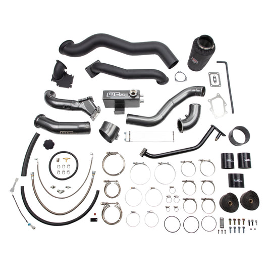 Wehrli 01-04 GM Duramax LB7 Twin Turbo Kit S400/Stock - Cat Yellow