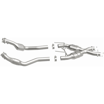 MagnaFlow Conv DF Mustang X-Pipe 86-93 50-Sta