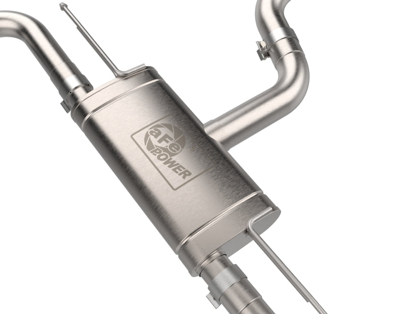 aFe 22-24 Volkswagen GTI MACH Force-Xp 3 to 2-1/2 IN Stainless Steel Cat-Back Exhaust w/Polished Tip