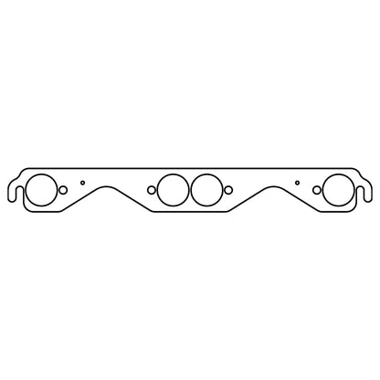 Cometic Chevrolet Gen-1 Small Block V8 .030in MLS Exhaust Manifold Gasket Set - 1.625in Round Ports