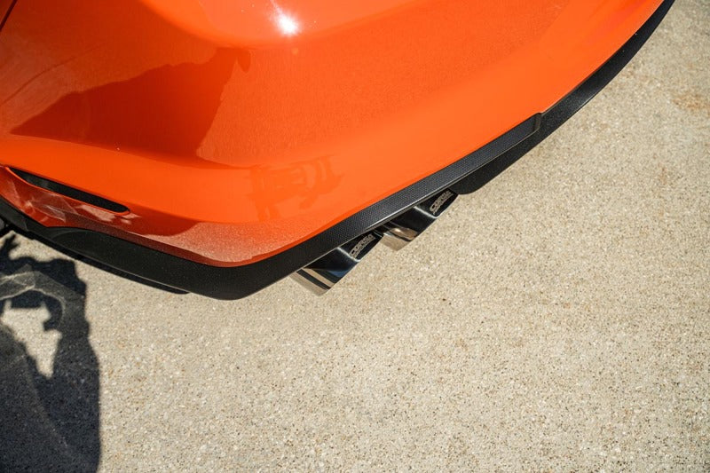 Corsa 20-22 Ford Mustang GT500 3.0in Dual Rear Exit Catback w/ Twin 5.0in Polish Slash Cut Pro Tips