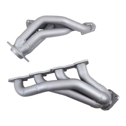 BBK 19-24 Ram 1500 5.7L Hemi Heavy Duty Performance Shorty Headers (Silver Ceramic)