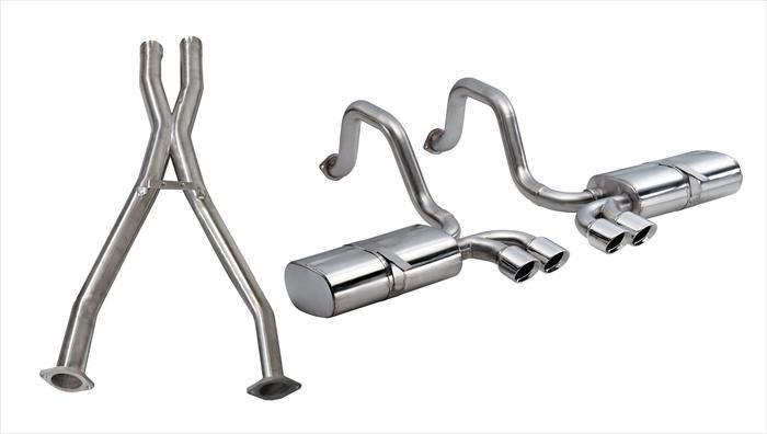 Corsa 2020+ Cadillac CT5-V 3in Axle Back Exhaust - No Tips (Xtreme)