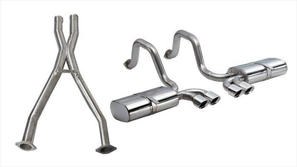 Corsa 2020+ Cadillac CT5-V 3in Axle Back Exhaust - No Tips (Xtreme)