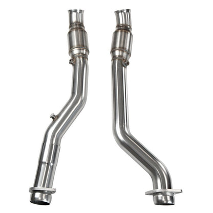 Kooks 12-22 Jeep Trackhawk 6.2L /Dodge Durango 6.4L 3in H.O. GREEN Catted OEM Connection Pipes
