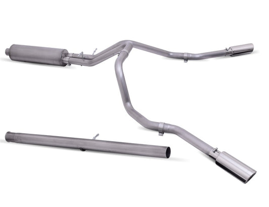 Gibson 19-22 GMC Sierra 1500 4.3L-5.3L Pickup 3in/2.5in Cat-Back Dual Extreme Exhaust - Stainless