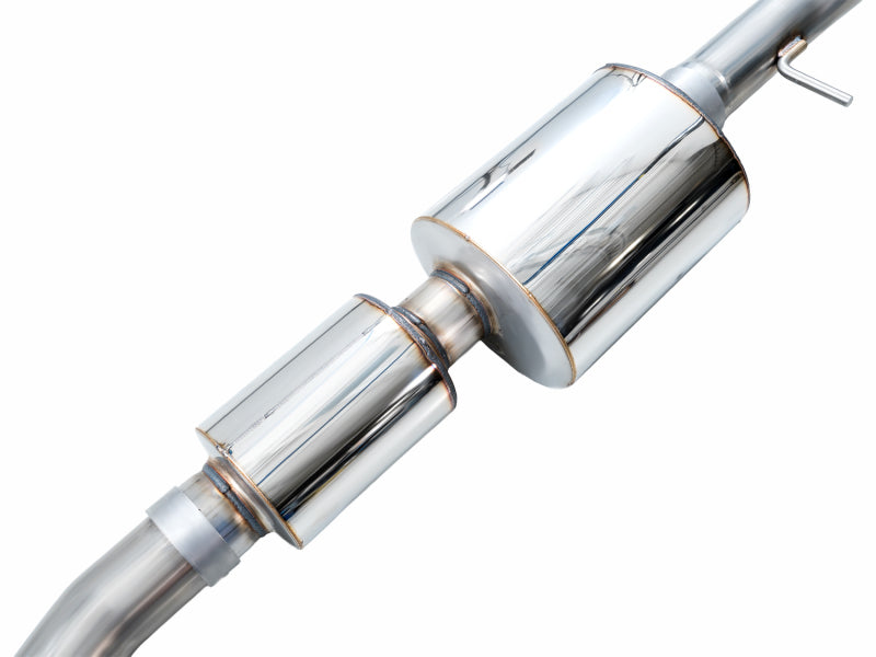 AWE Tuning 2021+ GMC Tahoe/Yukon 5.3L 0FG Side Exit Catback Exhaust - Chrome Silver Tips