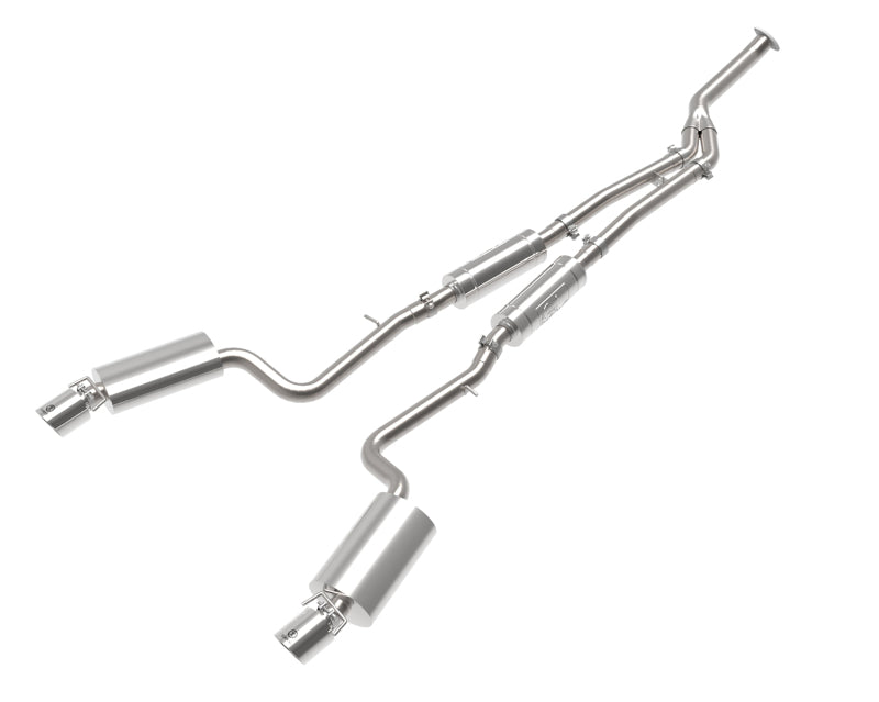 aFe POWER Takeda 16-17 Lexus IS200t L4-2.0L (t) 2.5in-3in 304 SS CB Ex ...