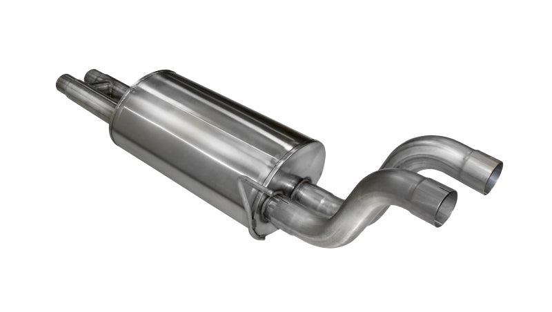 Corsa Pro Series Custom Sport Muffler 304SS 2.5in Offset In / 2.5in Center Out 10in Length