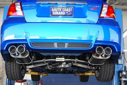 Invidia 11+ STI/WRX Sedan Only 76mm Q300 Stainless Steel Tip Cat-back Exhaust