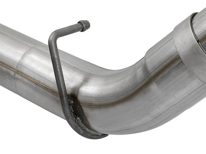 aFe Victory Series 4in 409-SS DPF-Back Exhaust w/ Dual Black Tips 2017 GM Duramax V8-6.6L(td) L5P
