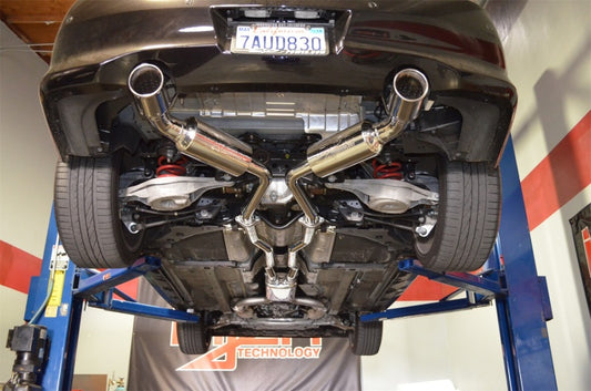 Injen 08-13 Infiniti G37 V6 3.7L RWD Coupe Only 76mm Stainless Steel Exhaust w/ Titanium Tips