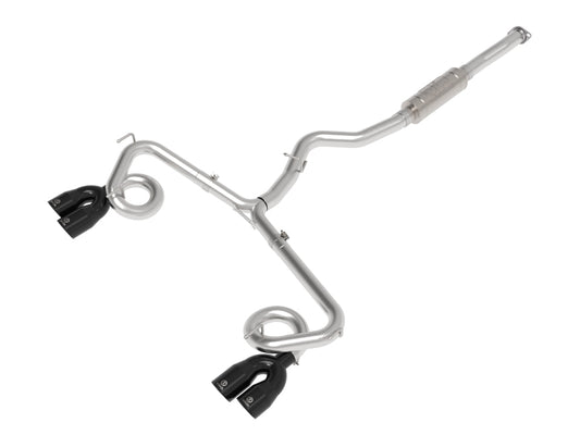 aFe Subaru WRX/STi 15-21 H4-2.0/2.5L Takeda 3in to 2-1/2in Stainless Cat-Back Exhaust w/ Black Tip