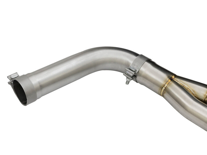 aFe MACHForce XP 3in - 2 1/2in Axle Back 304SS Exhaust w/ Polished Tips 16-17 BMW M2 (f87)