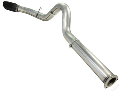aFe MACHForce XP 5in DPF-Back Stainless Steel Exhaust , Blk, Ford Diesel Trucks 11-14 V8-6.7L td
