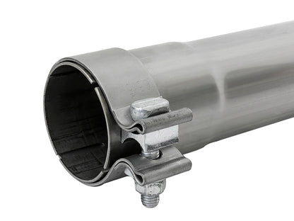 aFe MACH Force-Xp 409 SS Muffler Pipe 2.5in. Inlet/Outlet / 14in. Body / 20in. Length