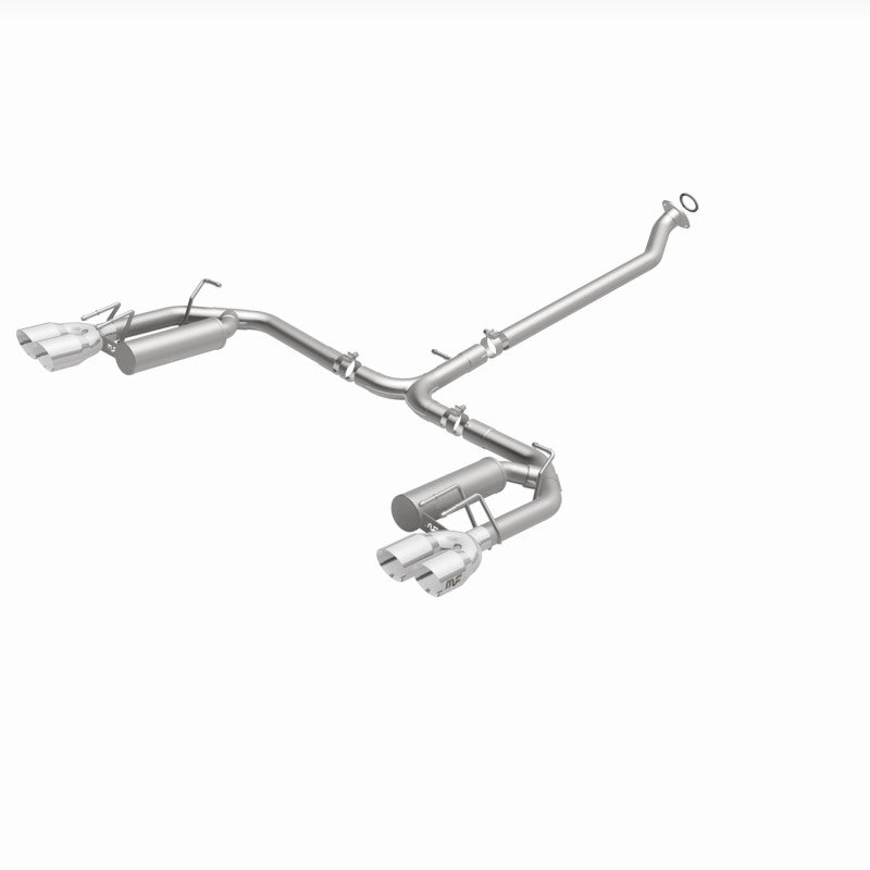 MagnaFlow 18-19 Toyota Camry XSE 2.5L (FWD) Street Series Cat-Back Exhaust w/4in Polished Quad Tips
