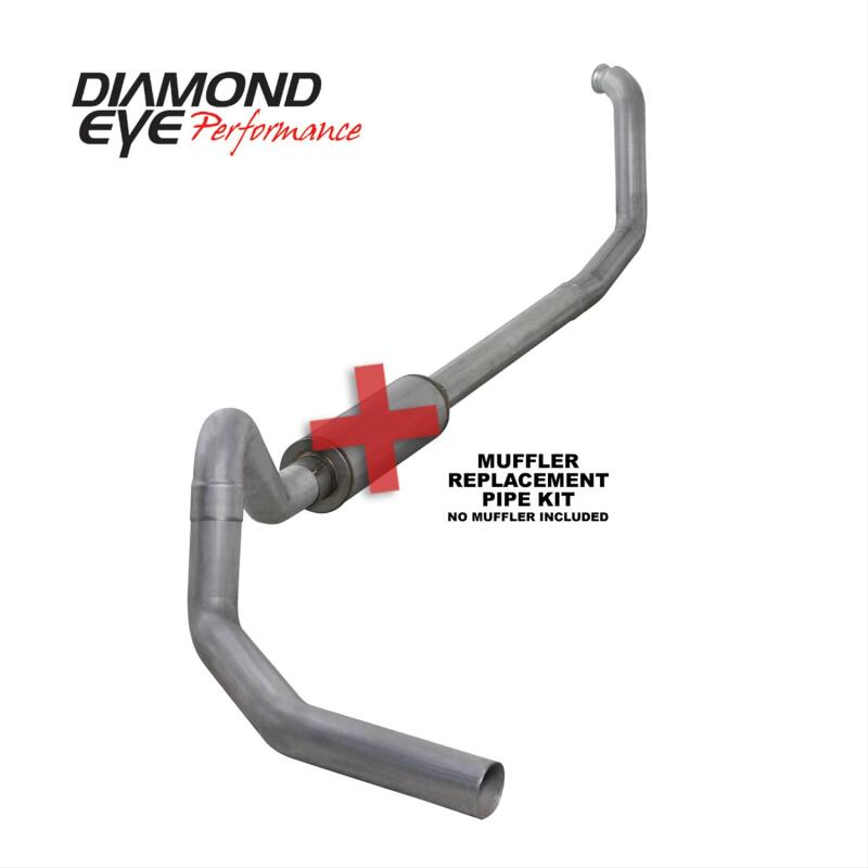 Diamond Eye KIT 4in CSTM TB HX40 DWNP 221040 DUAL AL 94-02 CUMMINS 5 9L NO WARRANTY FITMENT-CSTM KIT
